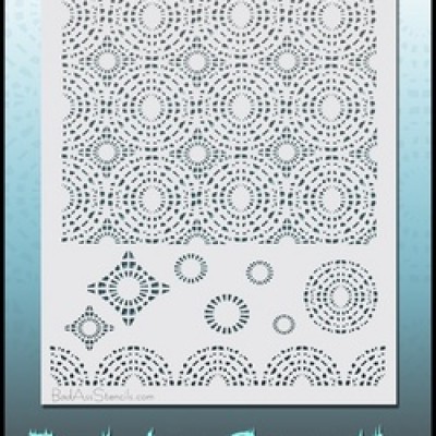 Full Size Bad Ass Stencil 6019